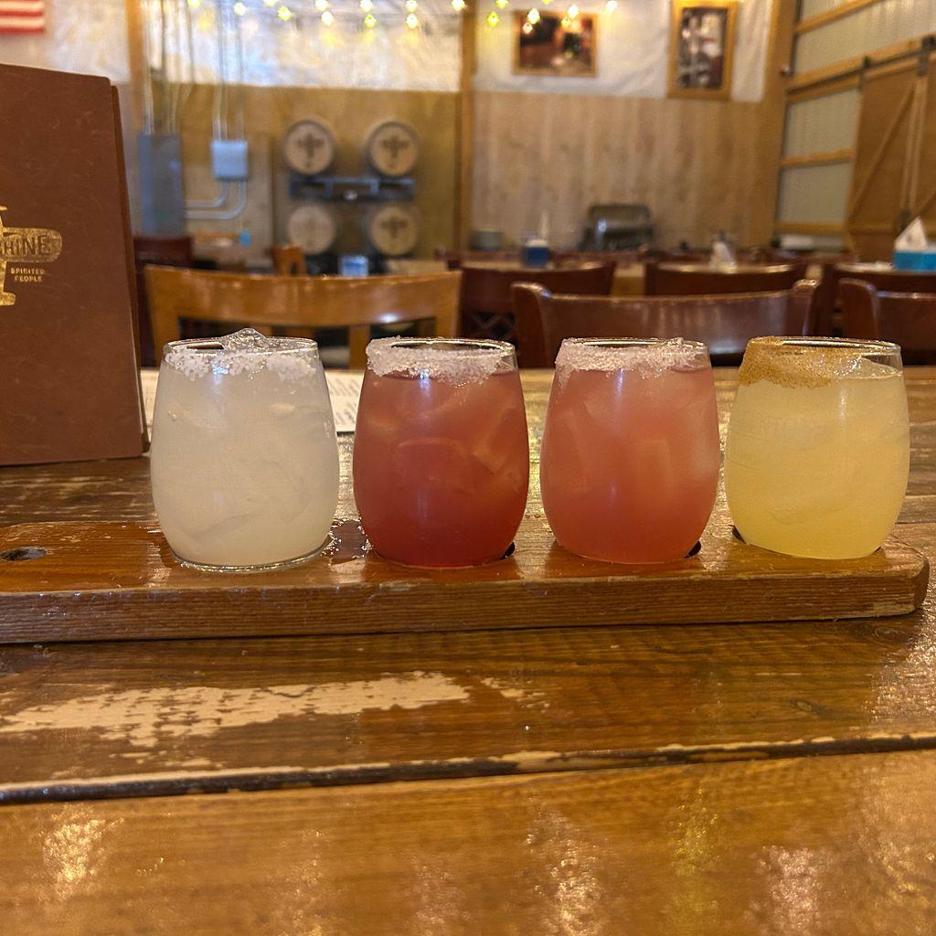 Dream Machine Distillery Fall Margarita Flight
