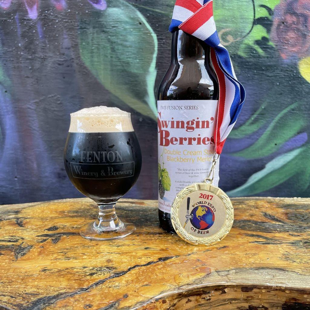 Fenton Winery & Brewery Swinging' Berries Double Cream Stout